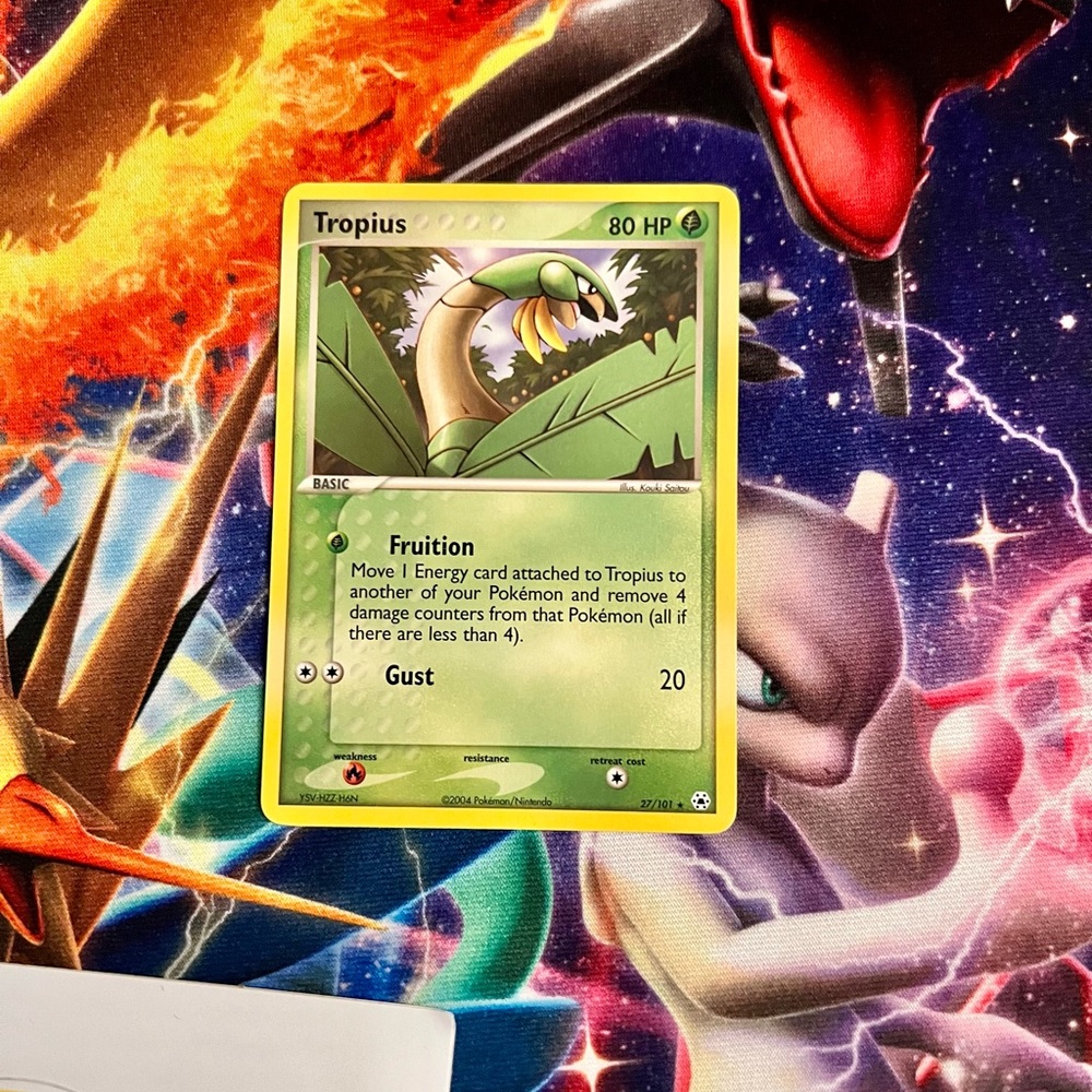 Pokémon Tropius Card Ex Hidden Legends 2004